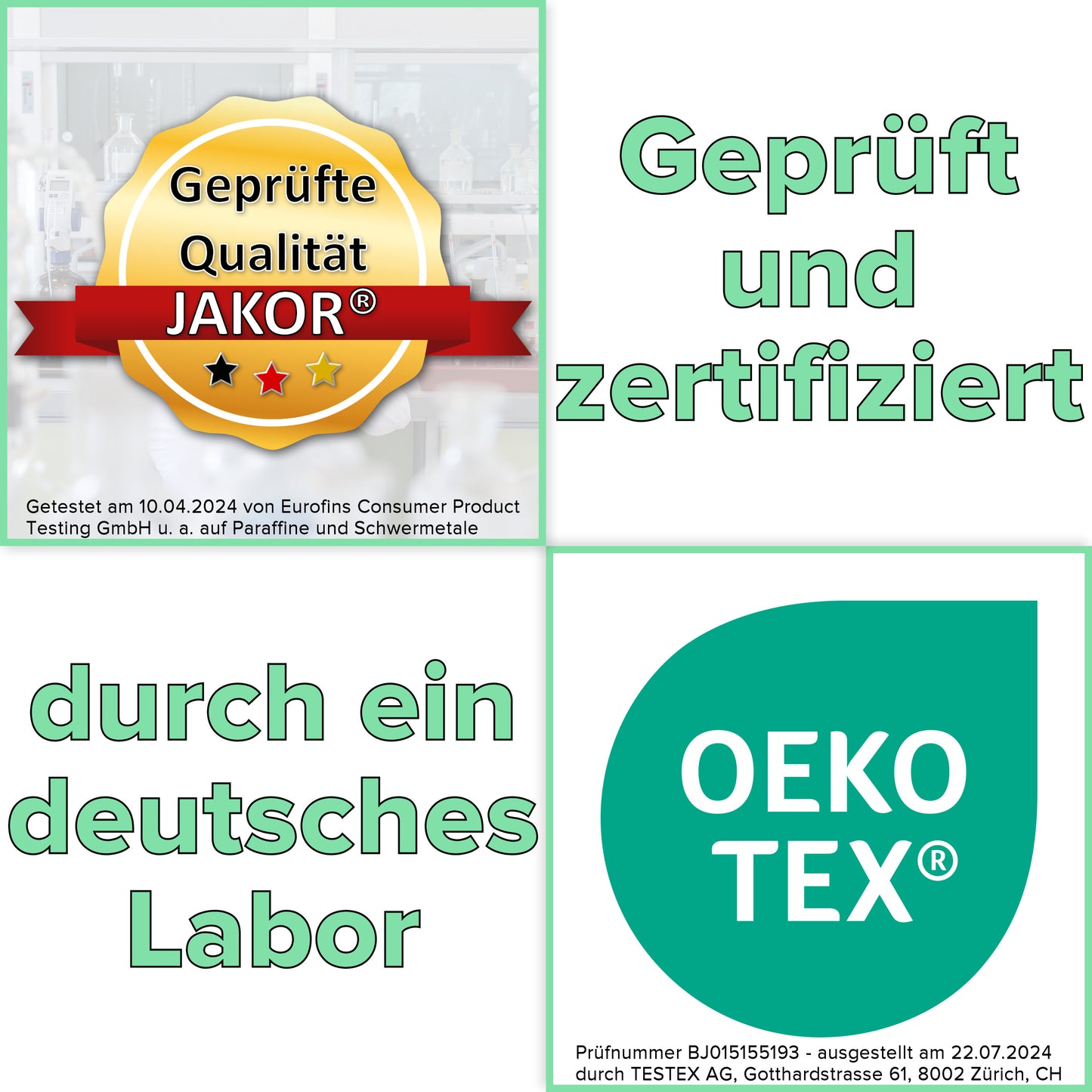 JAKOR® Yoki | Bettschlange geflochten | geprüfte OEKO TEX® Qualität | inkl. Wäschenetz & Tasche | perfekt zum Verschenken